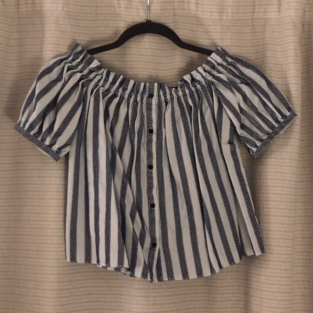Zara Off the Shoulder Top Like New XS